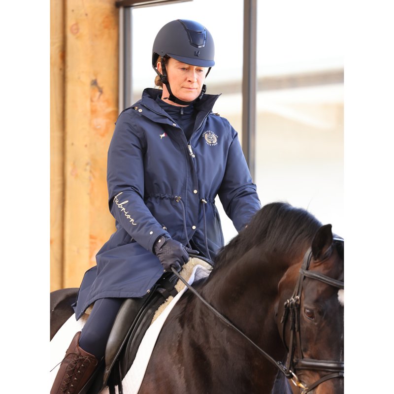 Aubrion Team Waterproof Coat - Navy-11